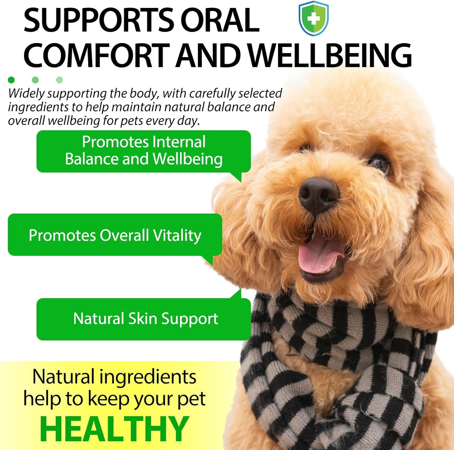 Dog Antibiotics, for Infections, Cough, & Teeth Moments, Pet Health Supplement Multivitamin Supports Allergy and Itch Relief, Herbal Supplement Is Excellent for All Breeds and Ages, 2 Oz